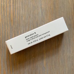 Glossier Generation G in Cake